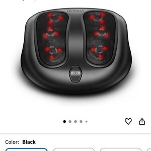 Nekteck Black Shiatsu Foot Massager